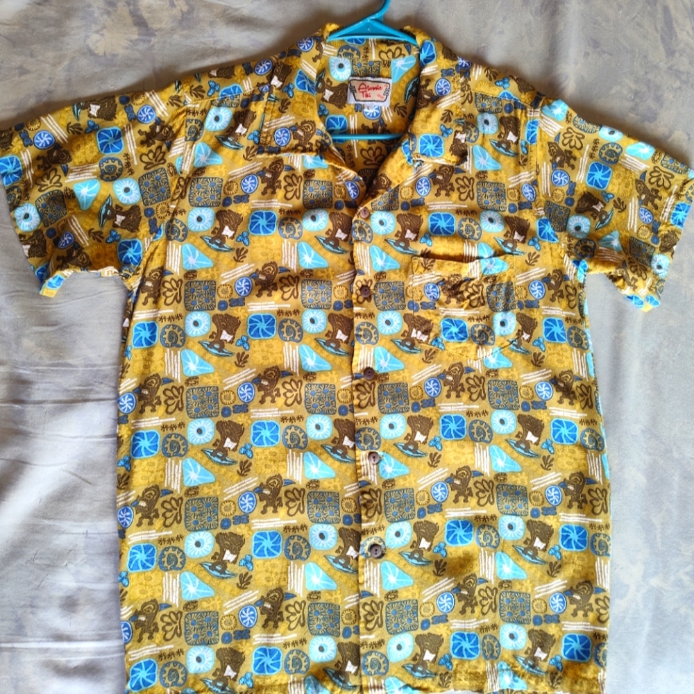 Atomic Tiki button up shirt